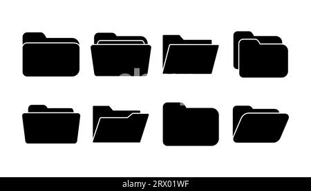 Folder icon vector. document folder icon Stock Vector Image & Art - Alamy