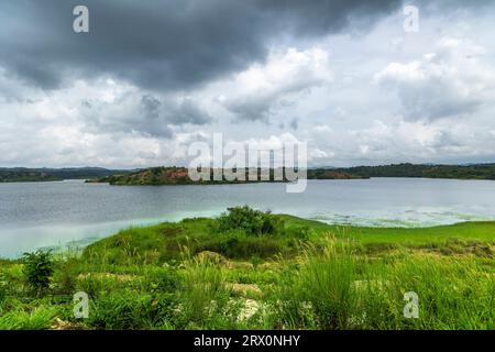 Karapuzha dam a popular tourist attraction of Wayanad district of Kerala, India Stock Photo