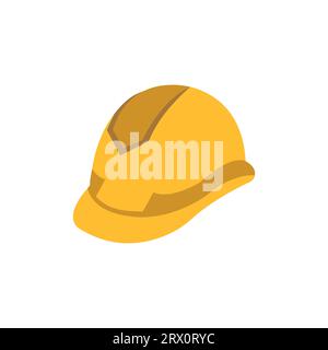 Hard Hat Logo Design Template Inspiration, Vector Illustration. Stock Vector