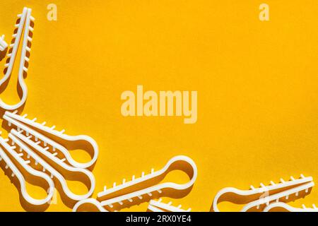 yellow background with details. jaundiced, xanthous, texture with white ...