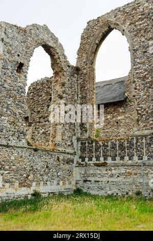 Leiston Abbey Suffolk England Stock Photo