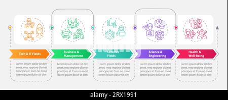 MOOC layout with colorful thin line icons concept Stock Vector