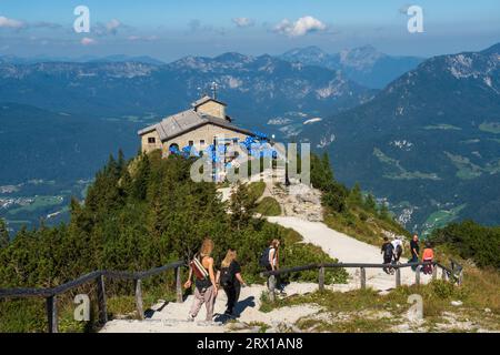 The Eagle's Nest, also known as The Kehlsteinhaus, in Bavaria, Germany Stock Photo