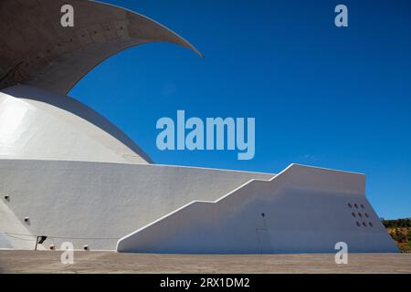 Detail of The Auditorio de Tenerife auditorium, Spain Stock Photo