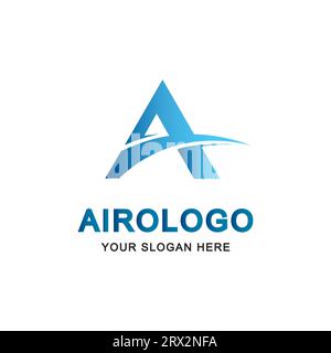 airo logo with vectorize format, company, brand Stock Vector