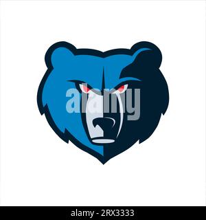 Grizzlie logo with vector format Stock Vector