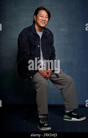 actordirector sung kang poses for a portrait wednesday sep 20 2023 in los angeles the fast furious franchise star is making his directorial debut with the horror comedy shaky shivers ap photodamian dovarganes
