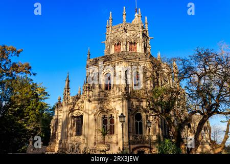 Quinta da Regaleira palace in Sintra, Portugal Stock Photo