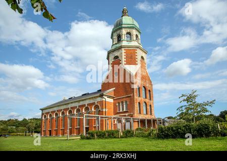 Netley  chapel, in the grounds of the former Royal Victoria  hospital  Netley country park, Hampshire, England, Stock Photo