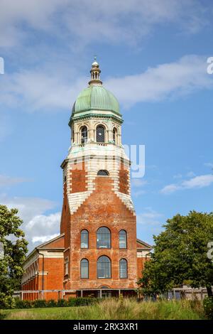 Netley  chapel, in the grounds of the former Royal Victoria  hospital  Netley country park, Hampshire, England, Stock Photo