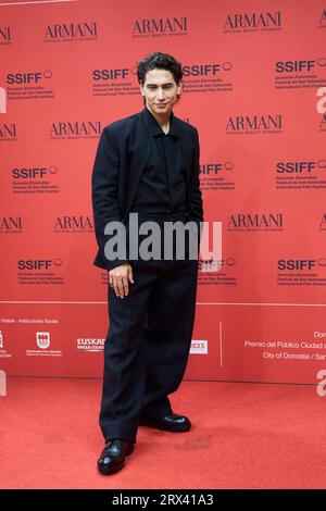 Donostia / San Sebastian. Spain. 22nd Sep 2023,  Enzo Vogrincic attended 'Society of the Snow' Red Carpet during 71st San Sebastian International Film Festival at Victoria Eugenia Theatre on September 22, 2023 in Donostia / San Sebastian, Spain Stock Photo