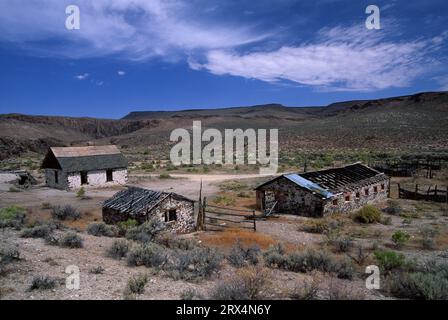 Kinney Camp, Sheldon National Wildlife Refuge, Nevada Stock Photo