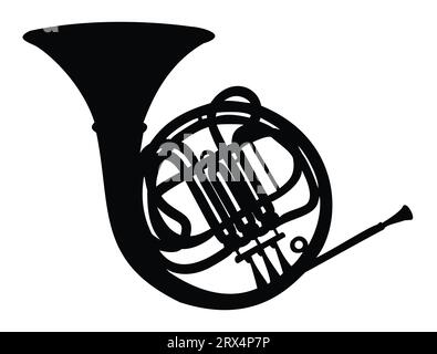 Brass silhouette vector art Stock Vector