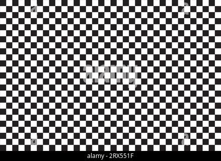 small black and white checkered background Stock Vector