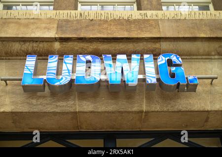 Buchhandlung Ludwig, Einkaufszentrum Promenaden, Hauptbahnhof, Leipzig, Sachsen, Deutschland Stock Photo