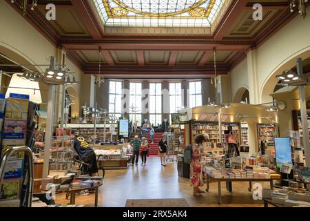 Buchhandlung Ludwig, Einkaufszentrum Promenaden, Hauptbahnhof, Leipzig, Sachsen, Deutschland Stock Photo