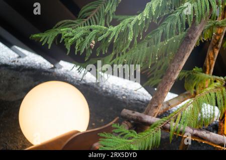 A bright glowing matte white burning round light bulb, stock photo Stock Photo