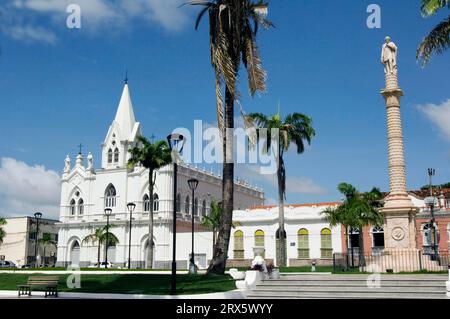 Church Igreja Nossa Senhora dos Remedios, historical centre of Sao Luis, Maranhao State, Brazil Stock Photo