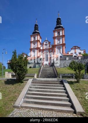 Austria, Styria, Graz, Facade of Mariatrost Basilica Stock Photo