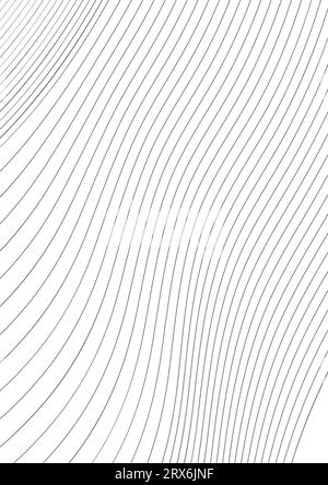 Abstract wave line background vector art design diagonal striped line pattern for modern and contemporary illustration Stock Vector