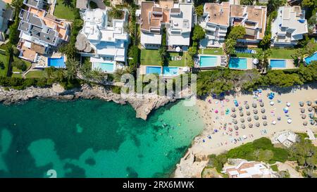 Picture dated June 2023 shows the holiday resort of Cala d'Or in Majorca in the Balearic Islands,Spain. Stock Photo