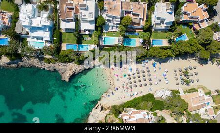 Picture dated June 2023 shows the holiday resort of Cala d'Or in Majorca in the Balearic Islands,Spain. Stock Photo
