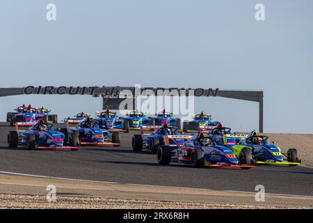 27 PIERRE Edgar FRA, Mygale M21-F4, action, during the 6th round of the Championnat de France FFSA F4 2023, from September 22 to 24, 2023 on the Circuit de Lédenon, in Lédenon, France - Photo Marc de Mattia/DPPI Credit: DPPI Media/Alamy Live News Stock Photo