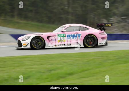 Spielberg, Österreich 23. - 24. September 2023: DTM - Red Bull Ring - 2023 Im Bild: Jusuf Owega (Mercedes-AMG GT3) Stock Photo