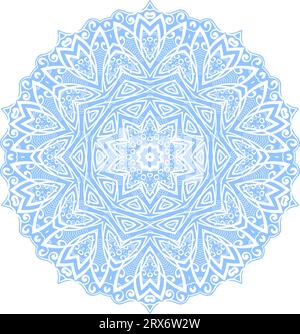 Round ornament Isolated design element Vector illustration Stock Vector ...