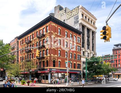 New York, NY - US - Sept 16, 2023 Lower East Side Tenement Museum located at 97 and 103 Orchard Street in the Lower East Side neighborhood of Manhatta Stock Photo