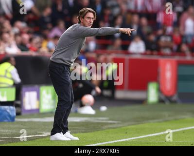 London, UK. 23rd Sep, 2023. during the Premier League match at Gtech Community Stadium, London. Picture credit should read: Paul Terry/Sportimage Credit: Sportimage Ltd/Alamy Live News Stock Photo