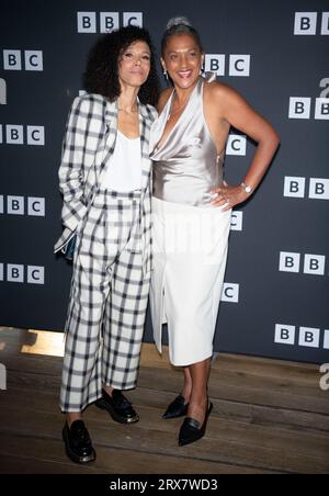 Vinette Robinson, Cathy Tyson attends The Premiere Screening of BBC