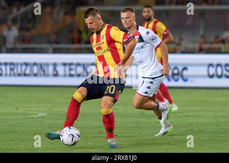 Ylber Ramadani of US Lecce during SS Lazio vs US Lecce, Italian soccer ...