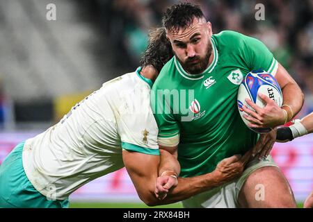 Saint Denis, France. 23rd Sep, 2023. Ronan KELLEHER of Ireland during the World Cup 2023, Pool B rugby union match between South Africa and Ireland on September 23, 2023 at Stade de France in Saint-Denis near Paris, France - Photo Matthieu Mirville/DPPI Credit: DPPI Media/Alamy Live News Stock Photo