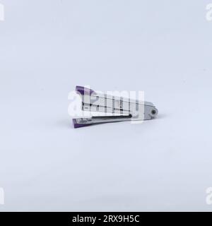 stapler isolated on a white background Stock Photo