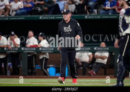 June 16th, 2017:.Texas Rangers first baseman Mike Napoli (5) during a game  between the Seattle Mariners and the Texas Rangers at Globe Life Park in  Arlington, Texas.Manny Flores/CSM Stock Photo - Alamy