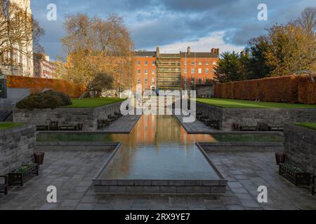Garden of Remembrance, Irish heritage, Famouse place dedicated to the memory of all those who gave their lives in the cause of Irish Freedom, Dublin Stock Photo