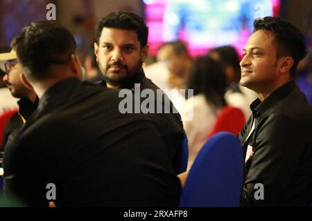 Shakib Al Hasan join the Bangladesh Premier League (BPL) franchise club Rangpur Riders in the BPL 10th edition. Bangladesh, 24 September, 2023. Stock Photo