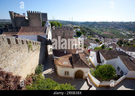 OBIDOS PORTUGAL Stock Photo