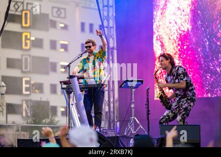 Las Vegas, NV, USA. 23rd Sep, 2023. ***HOUSE COVERAGE*** Vandelux pictured at day 2 of Life Is Beautiful Festival in Las vegas, NV on September 23, 2023. Credit: Gdp Photos/Media Punch/Alamy Live News Stock Photo