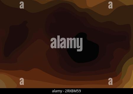 gradient hole cave digital art 3d background vector Stock Vector