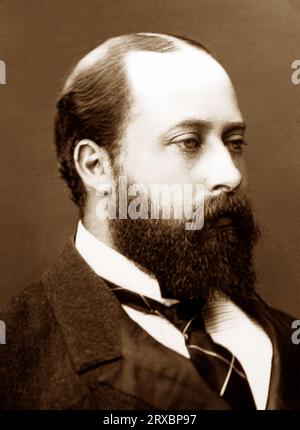 Prince of Wales, later to become King Edward VII Stock Photo