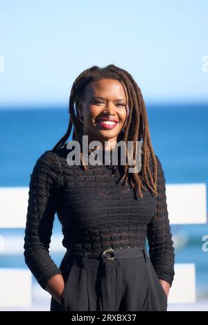 September 24, 2023, Madrid, Spain: RAVEN JACKSON attends the photocall for the film 'All Dirt Roads Taste of Salt' during 71st San Sebastian International Film Festival at Kursaal Palace. (Credit Image: © Jack Abuin/ZUMA Press Wire) EDITORIAL USAGE ONLY! Not for Commercial USAGE! Stock Photo