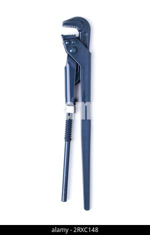 Adjustable gas wrench close-up isolated on a white background Stock Photo