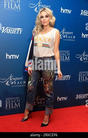 London, UK. 15th Feb, 2018. Tallia Storm attends the 'Newport Beach Film Festival' at The Rosewood Hotel in London. (Photo by Fred Duval/SOPA Images/Sipa USA) Credit: Sipa USA/Alamy Live News Stock Photo