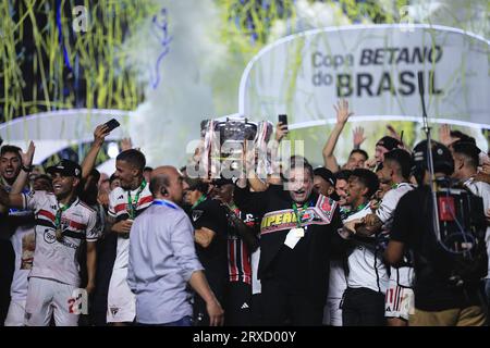 Sao Paulo, Brazil. 24th Sep, 2023. Morumbi Stadium Rafinha and the