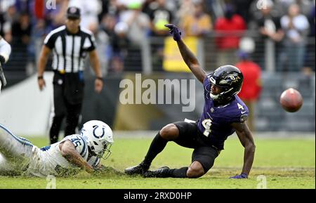 Indianapolis Colts linebacker E.J. Speed (45) in action against the Philadelphia  Eagles during an NFL pre-season football game, Thursday, Aug. 24, 2023, in  Philadelphia. (AP Photo/Rich Schultz Stock Photo - Alamy