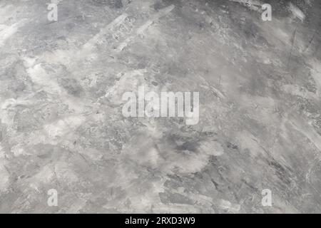 Rough Surface of Gray Concrete Wall. Gray Concrete Backdrop with Weathered Texture Stock Photo