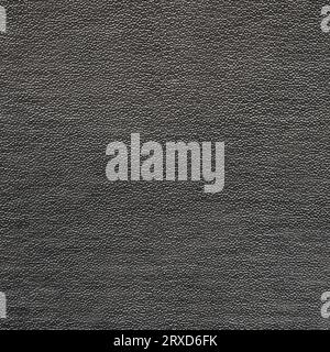 Synthetic dark gray color, black leather for background. Close-up art image texture decoration material, pattern background for design Stock Photo