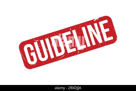 Guideline rubber grunge stamp seal vector Stock Vector Image & Art - Alamy